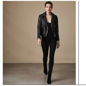 REISS “PATTI” High Rise Skinny Leg Denim Pants